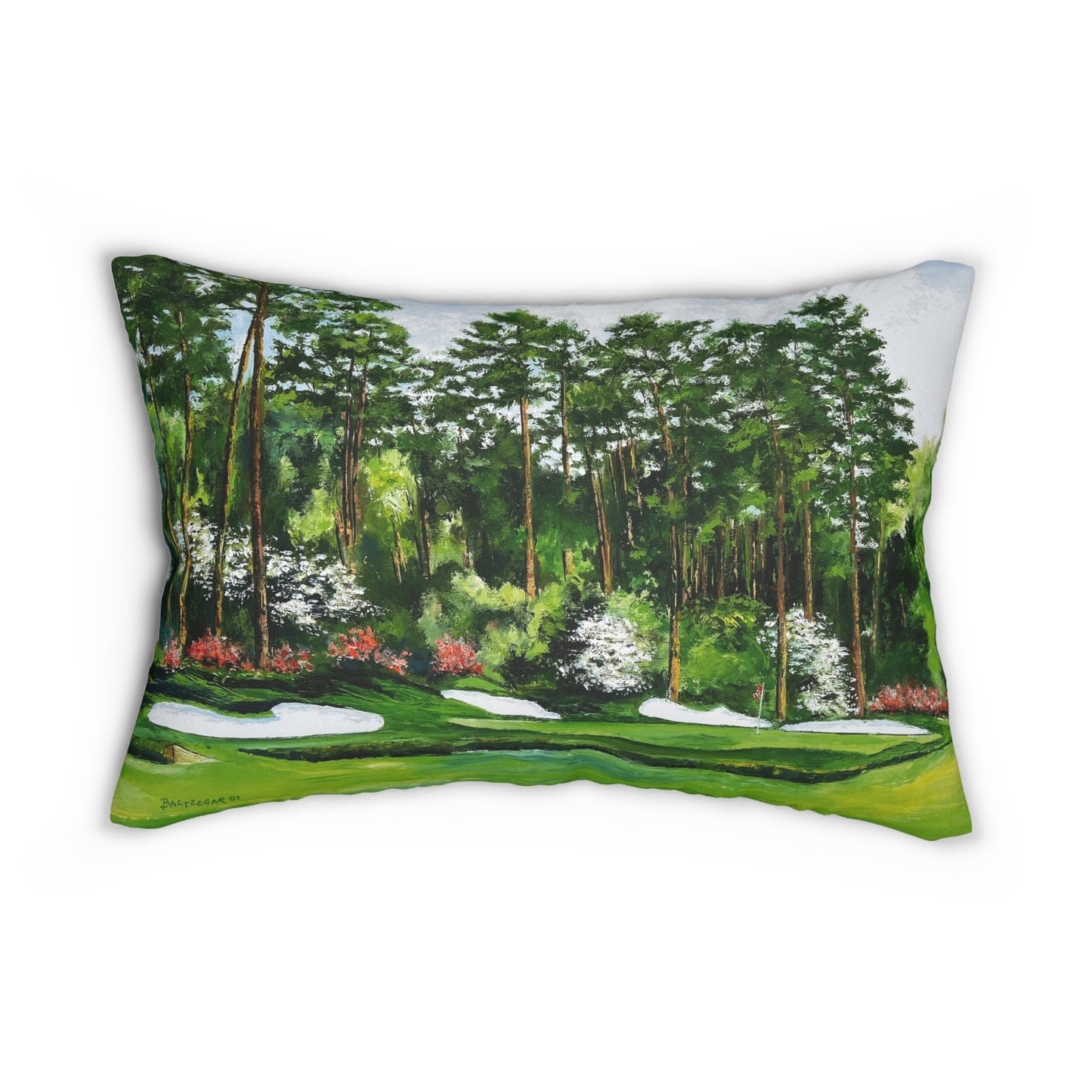 Azalea Elegance at Augusta Decorative Lumbar Pillow